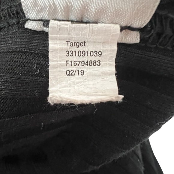 Wild Fable‎ Ribbed Sleeveless Jumpsuit with Square Neck Size XXL Black Wide Leg - Picture 8 of 10